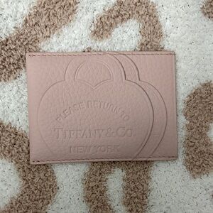 Tiffany & Co. Blush Pink Card Holder